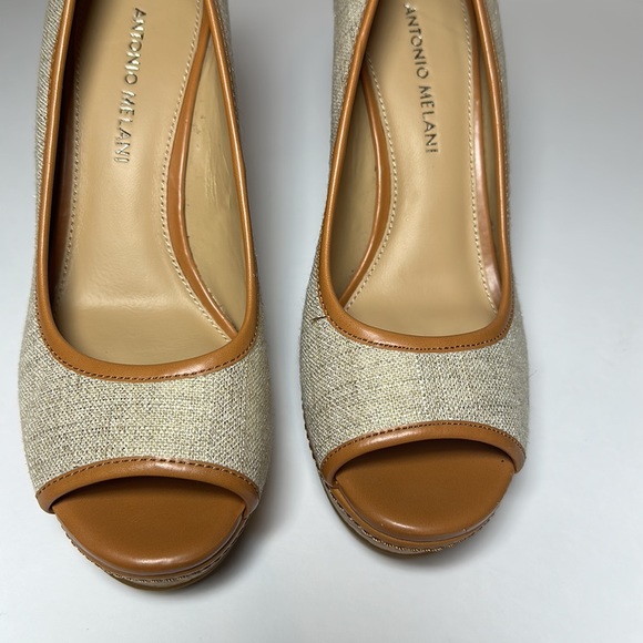 Floral Wedges Size 8 Antonio Melano - Picture 7 of 7